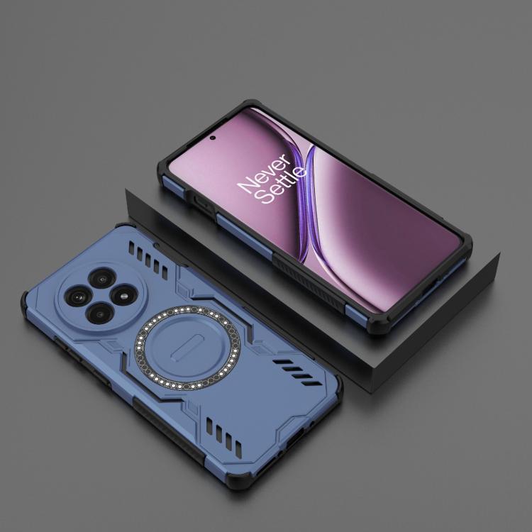 For OnePlus Ace 5 / Ace 5 Pro / 13R Butterfly Armor MagSafe Magnetic Ring Shockproof Phone Case