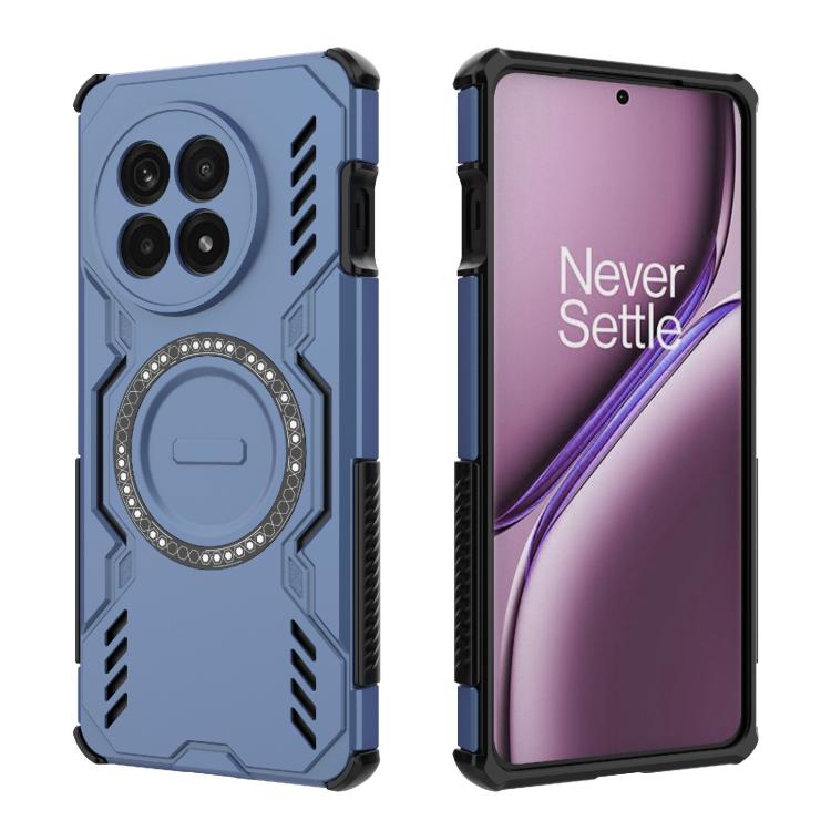 For OnePlus Ace 5 / Ace 5 Pro / 13R Butterfly Armor MagSafe Magnetic Ring Shockproof Phone Case