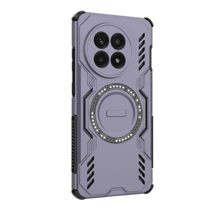 For OnePlus Ace 5 / Ace 5 Pro / 13R Butterfly Armor MagSafe Magnetic Ring Shockproof Phone Case