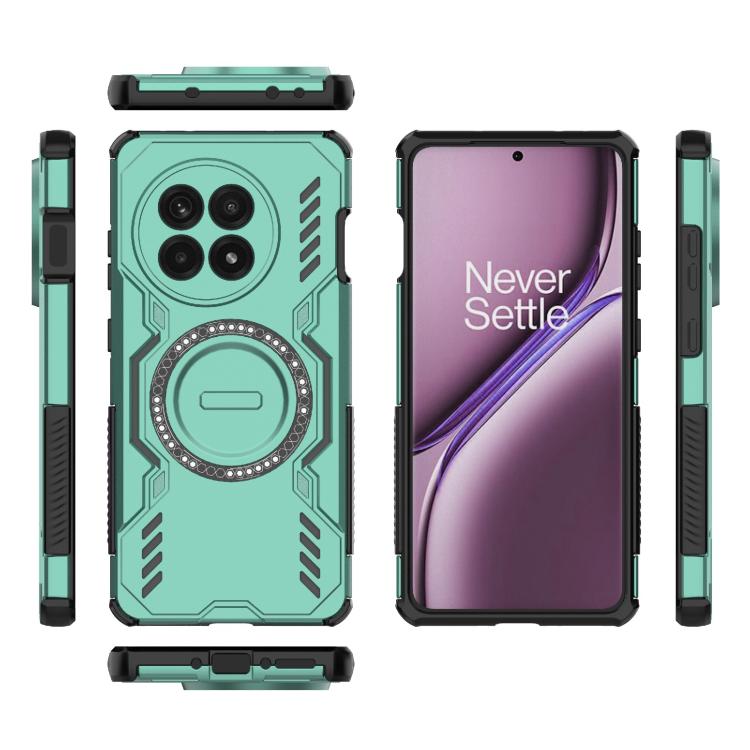 For OnePlus Ace 5 / Ace 5 Pro / 13R Butterfly Armor MagSafe Magnetic Ring Shockproof Phone Case