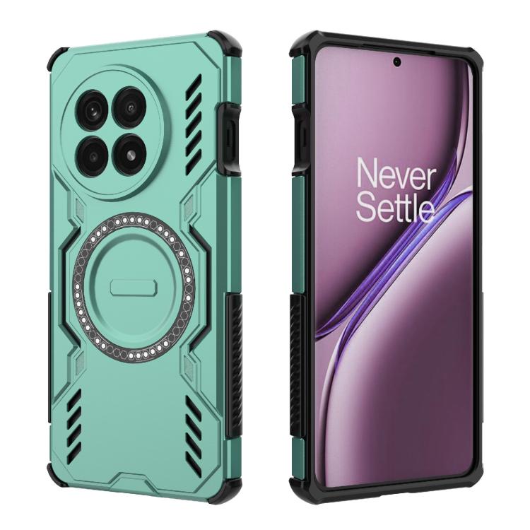 For OnePlus Ace 5 / Ace 5 Pro / 13R Butterfly Armor MagSafe Magnetic Ring Shockproof Phone Case