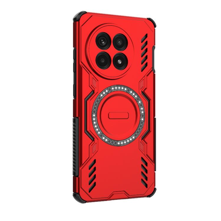 For OnePlus Ace 5 / Ace 5 Pro / 13R Butterfly Armor MagSafe Magnetic Ring Shockproof Phone Case