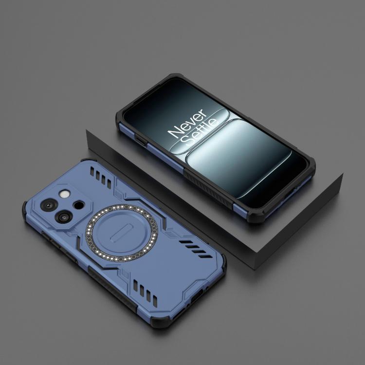 For OnePlus 13T Butterfly Armor MagSafe Magnetic Ring Shockproof Phone Case