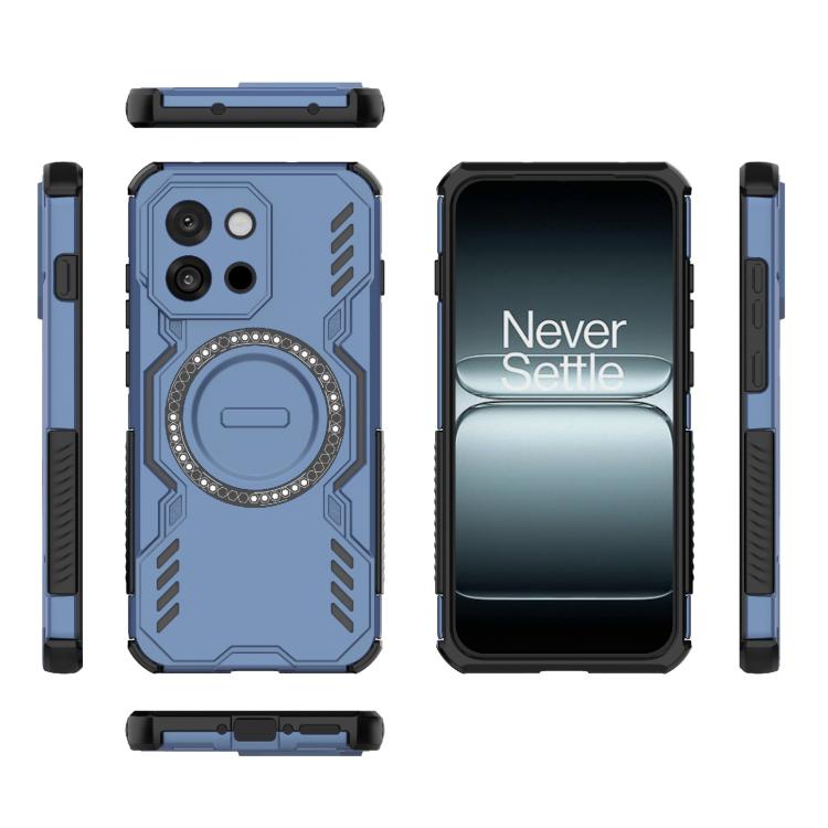For OnePlus 13T Butterfly Armor MagSafe Magnetic Ring Shockproof Phone Case