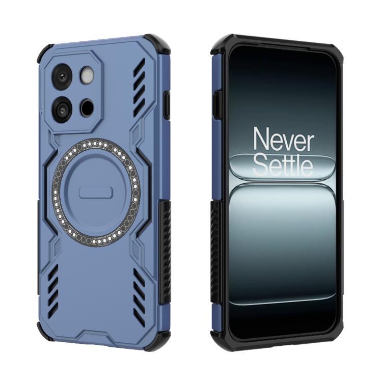 For OnePlus 13T Butterfly Armor MagSafe Magnetic Ring Shockproof Phone Case