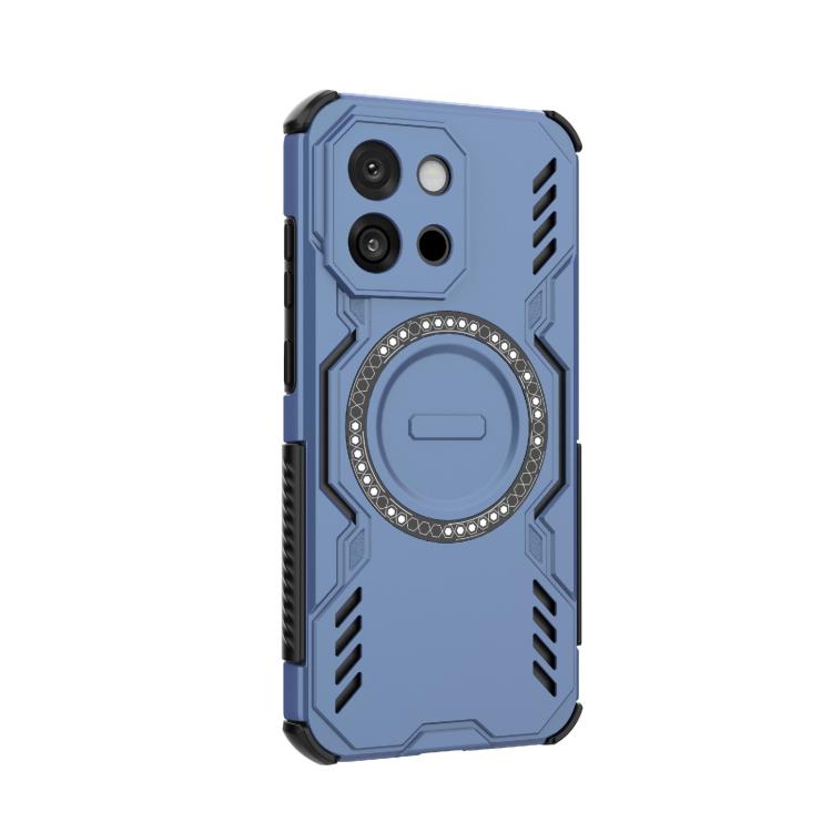 For OnePlus 13T Butterfly Armor MagSafe Magnetic Ring Shockproof Phone Case
