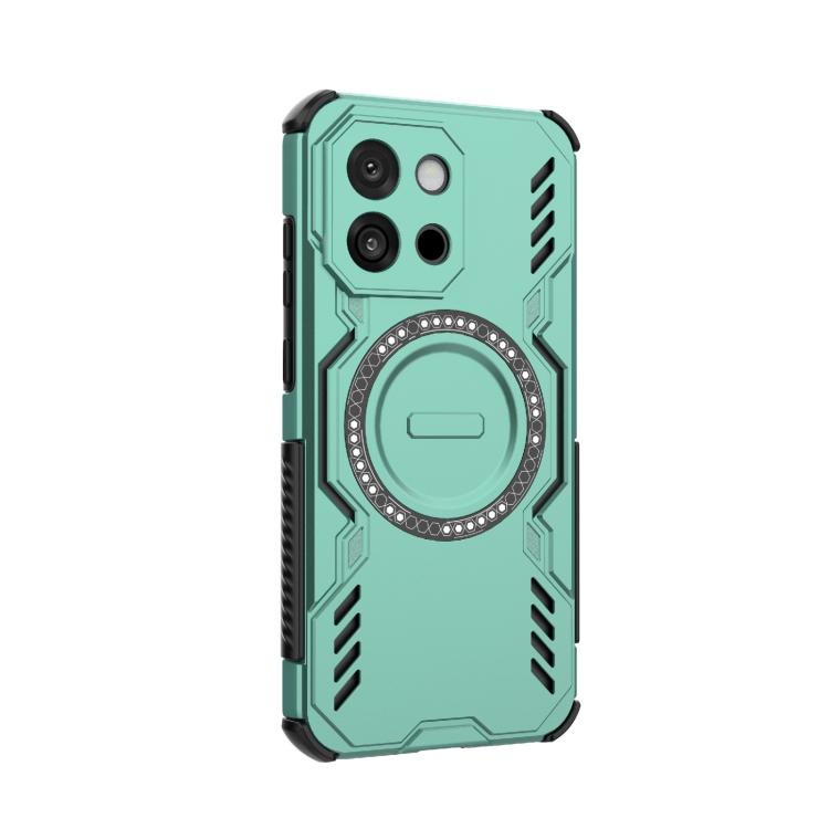 For OnePlus 13T Butterfly Armor MagSafe Magnetic Ring Shockproof Phone Case