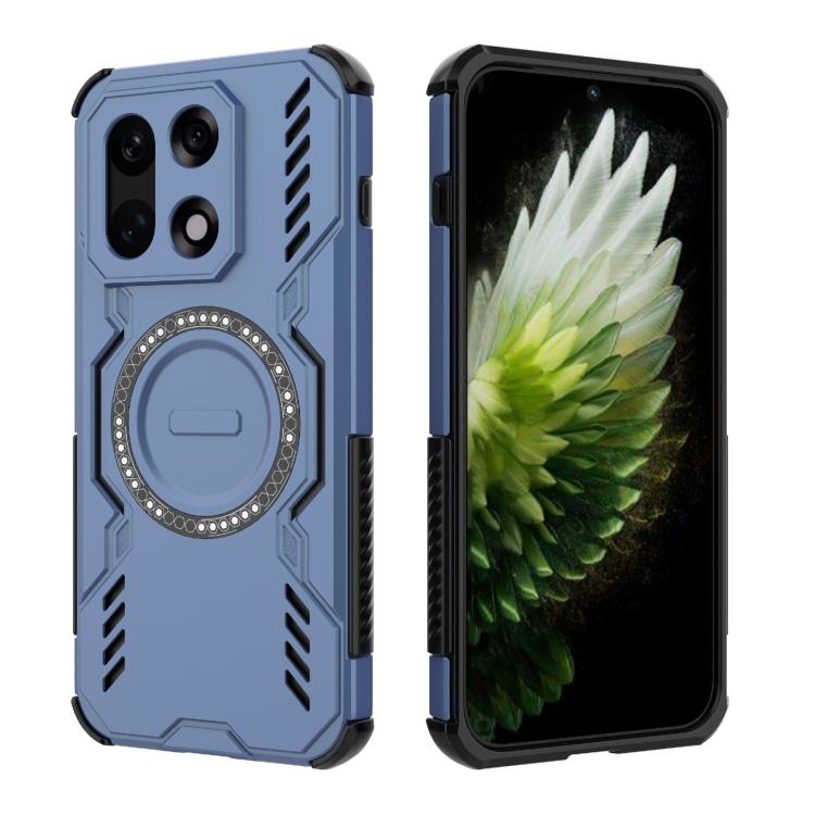 For OnePlus 15 Butterfly Armor MagSafe Magnetic Ring Shockproof Phone Case
