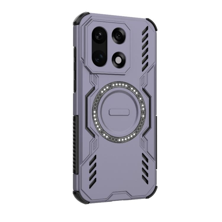 For OnePlus 15 Butterfly Armor MagSafe Magnetic Ring Shockproof Phone Case