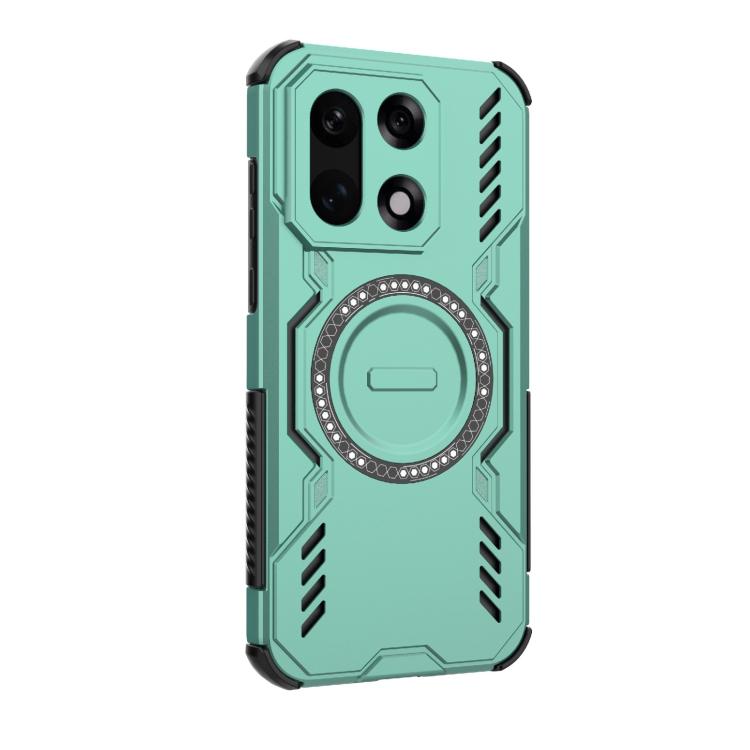 For OnePlus 15 Butterfly Armor MagSafe Magnetic Ring Shockproof Phone Case