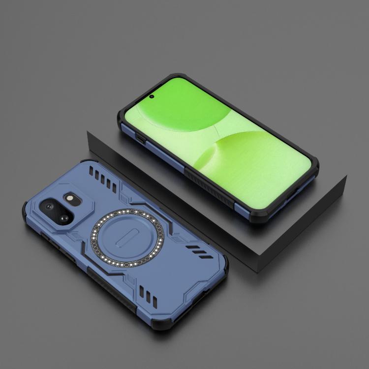 For OnePlus 15T 5G Butterfly Armor MagSafe Magnetic Ring Shockproof Phone Case