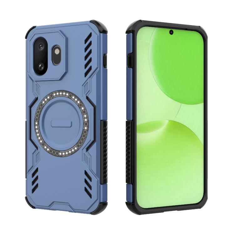 For OnePlus 15T 5G Butterfly Armor MagSafe Magnetic Ring Shockproof Phone Case