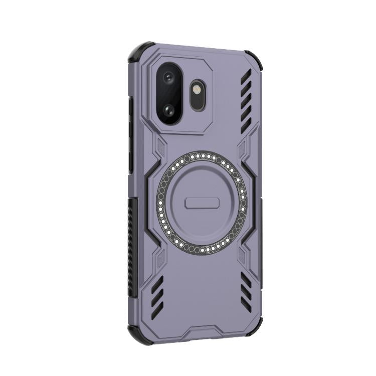 For OnePlus 15T 5G Butterfly Armor MagSafe Magnetic Ring Shockproof Phone Case