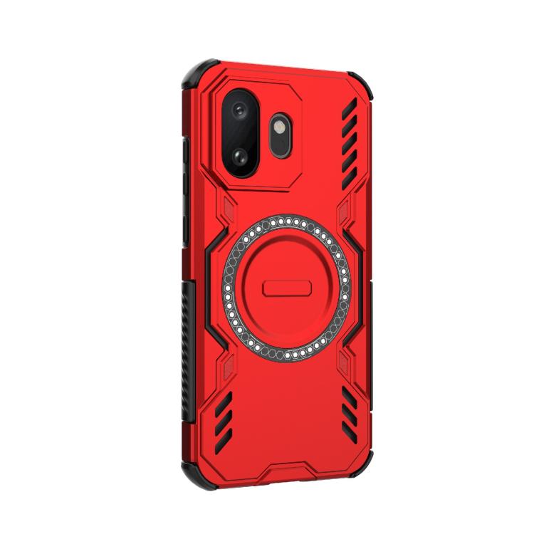 For OnePlus 15T 5G Butterfly Armor MagSafe Magnetic Ring Shockproof Phone Case