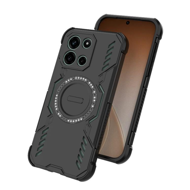 For OnePlus Turbo 6 5G Butterfly Armor MagSafe Magnetic Ring Shockproof Phone Case