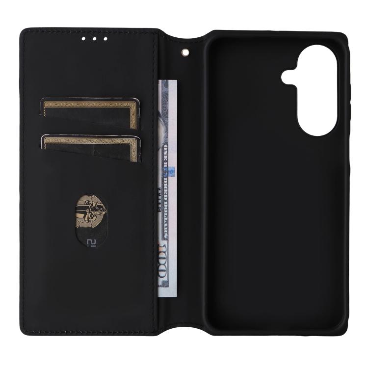For Galaxy A27 5G Cubic Grid Texture Flip Leather Phone Case