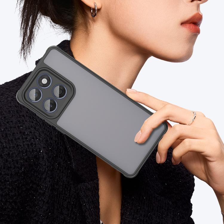 For Motorola Edge 60 Fusion Fan Dun Series TPU Hybrid PC Frosted Phone Case