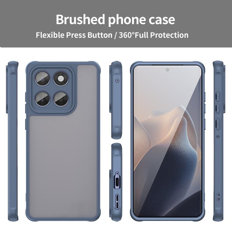 For Motorola Edge 60 Fusion Fan Dun Series TPU Hybrid PC Frosted Phone Case