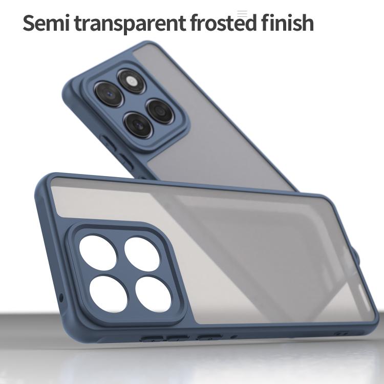 For Motorola Edge 60 Fusion Fan Dun Series TPU Hybrid PC Frosted Phone Case