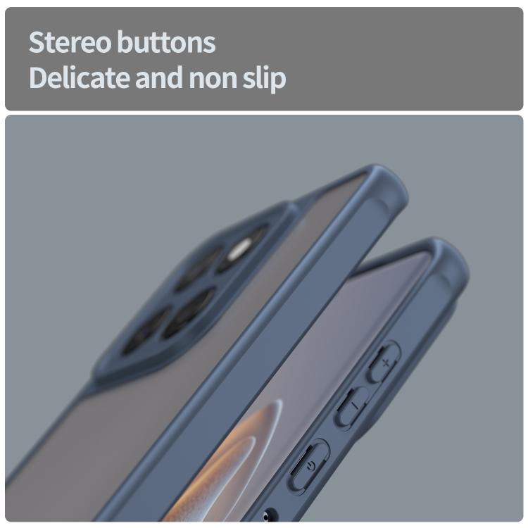 For Motorola Edge 60 Fusion Fan Dun Series TPU Hybrid PC Frosted Phone Case