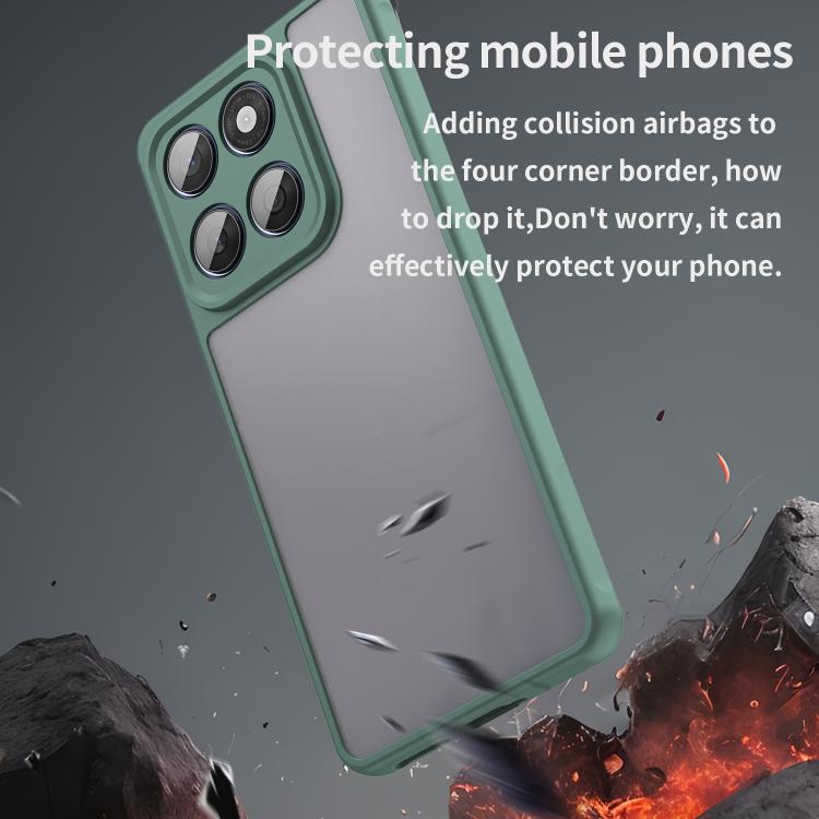 For Motorola Edge 60 Fusion Fan Dun Series TPU Hybrid PC Frosted Phone Case