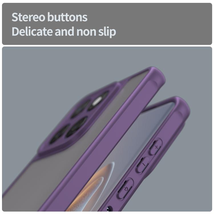 For Motorola Edge 60 Fusion Fan Dun Series TPU Hybrid PC Frosted Phone Case