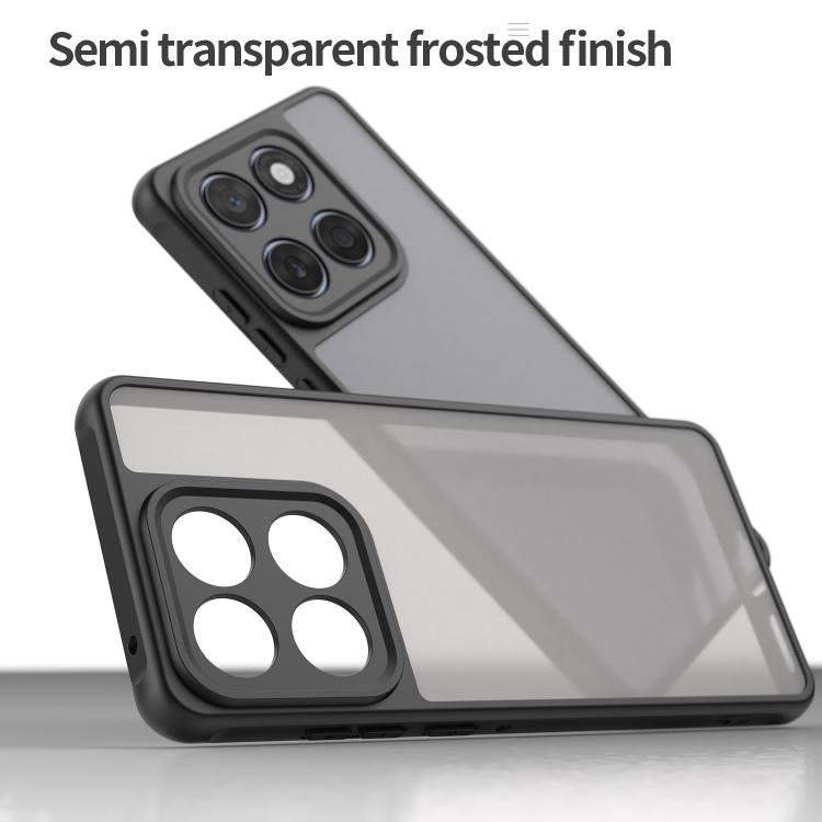 For Motorola Edge 60 Fan Dun Series TPU Hybrid PC Frosted Phone Case