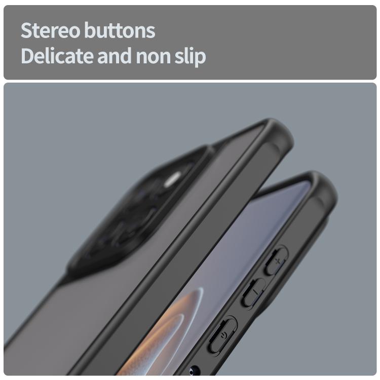 For Motorola Edge 60 Fan Dun Series TPU Hybrid PC Frosted Phone Case