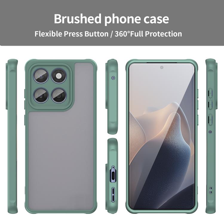 For Motorola Edge 60 Fan Dun Series TPU Hybrid PC Frosted Phone Case