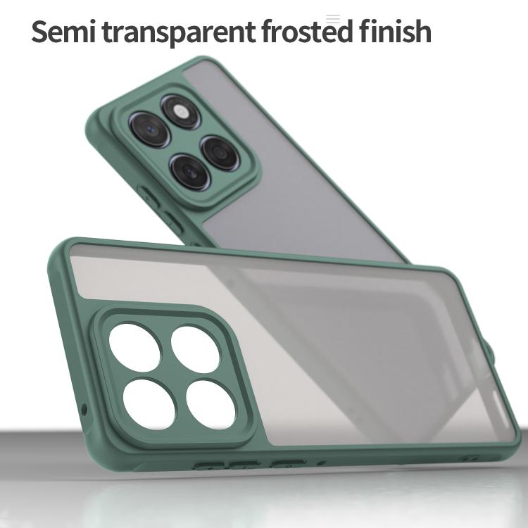 For Motorola Edge 60 Fan Dun Series TPU Hybrid PC Frosted Phone Case