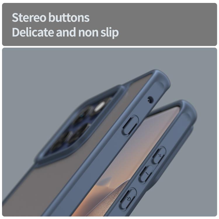 For Motorola Edge 60s Pro 5G Fan Dun Series TPU Hybrid PC Frosted Phone Case