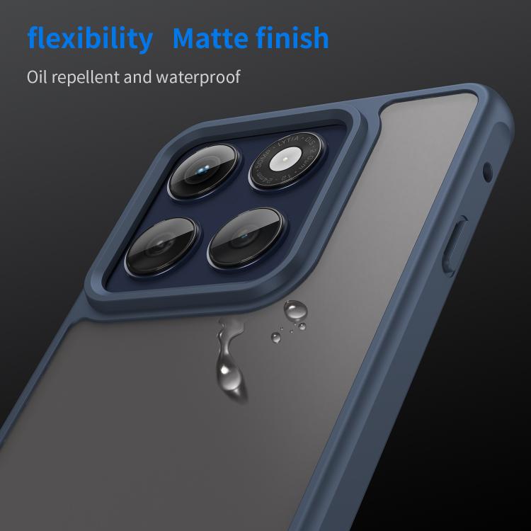 For Motorola Edge 60s Pro 5G Fan Dun Series TPU Hybrid PC Frosted Phone Case