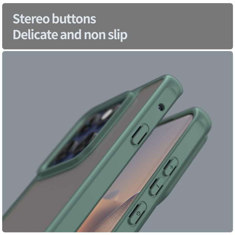 For Motorola Edge 60s Pro 5G Fan Dun Series TPU Hybrid PC Frosted Phone Case