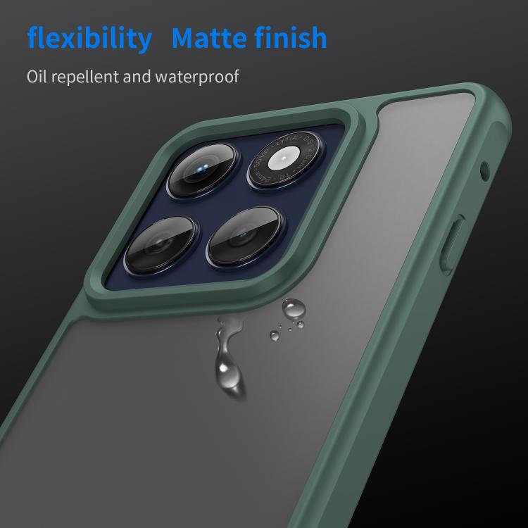 For Motorola Edge 60s Pro 5G Fan Dun Series TPU Hybrid PC Frosted Phone Case