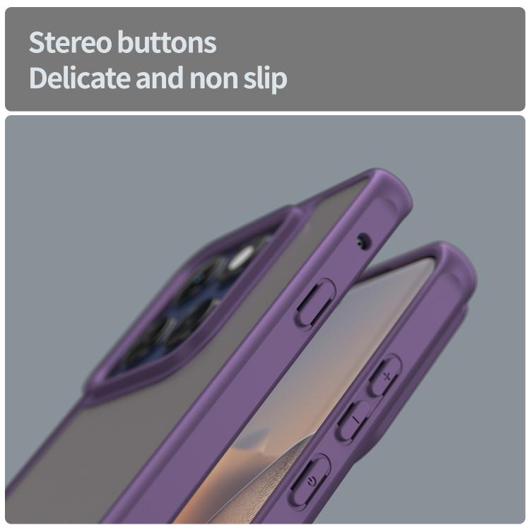 For Motorola Edge 60s Pro 5G Fan Dun Series TPU Hybrid PC Frosted Phone Case