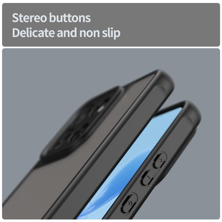 For Motorola Moto G86 5G Fan Dun Series TPU Hybrid PC Frosted Phone Case