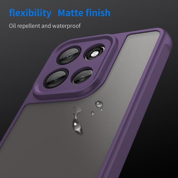 For Motorola Moto G86 5G Fan Dun Series TPU Hybrid PC Frosted Phone Case