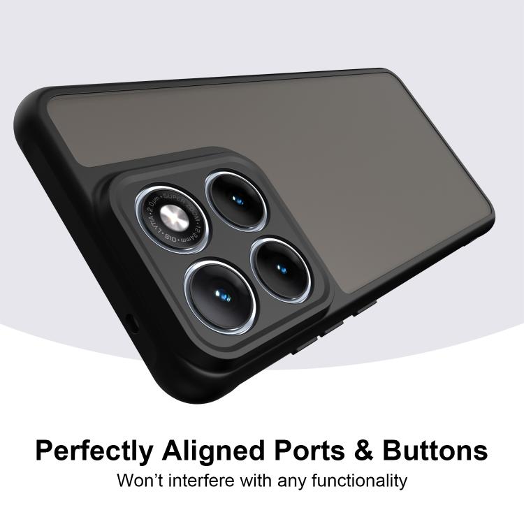 For Motorola Edge 70 Fusion+ 5G Fan Dun Series TPU Hybrid PC Frosted Phone Case