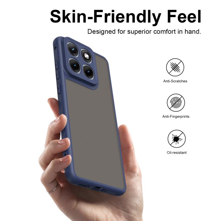 For Motorola Edge 70 Fusion+ 5G Fan Dun Series TPU Hybrid PC Frosted Phone Case