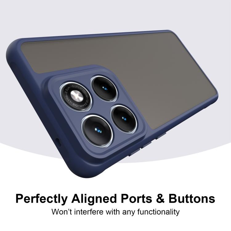 For Motorola Edge 70 Fusion+ 5G Fan Dun Series TPU Hybrid PC Frosted Phone Case