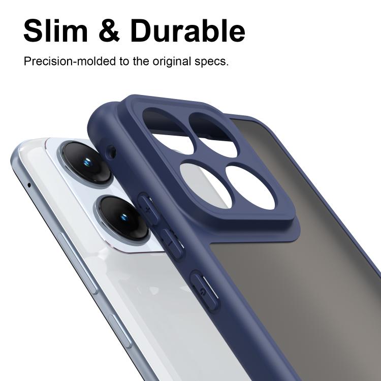 For Motorola Edge 70 Fusion+ 5G Fan Dun Series TPU Hybrid PC Frosted Phone Case