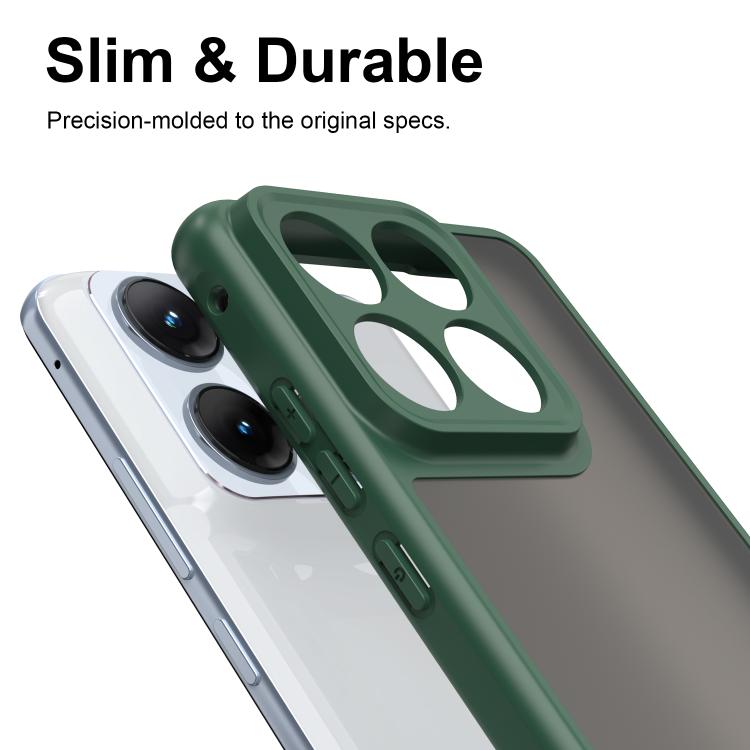 For Motorola Edge 70 Fusion+ 5G Fan Dun Series TPU Hybrid PC Frosted Phone Case