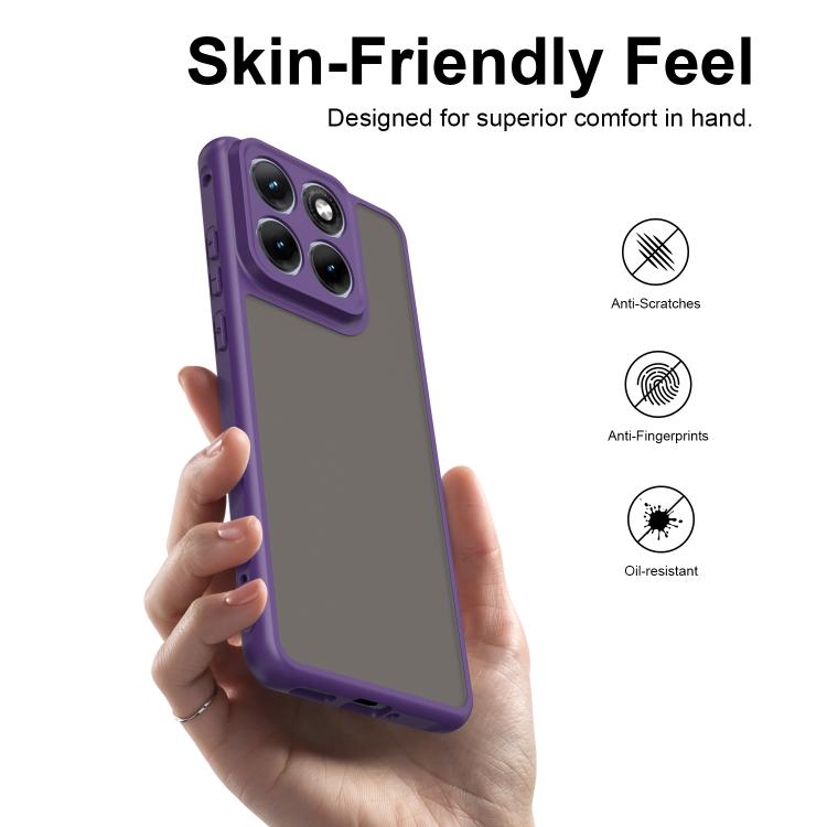 For Motorola Edge 70 Fusion+ 5G Fan Dun Series TPU Hybrid PC Frosted Phone Case