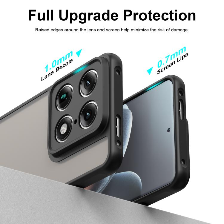 For Motorola Signature 5G Fan Dun Series TPU Hybrid PC Frosted Phone Case