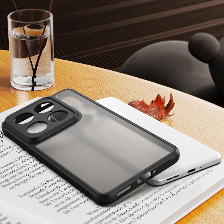 For Motorola Signature 5G Fan Dun Series TPU Hybrid PC Frosted Phone Case