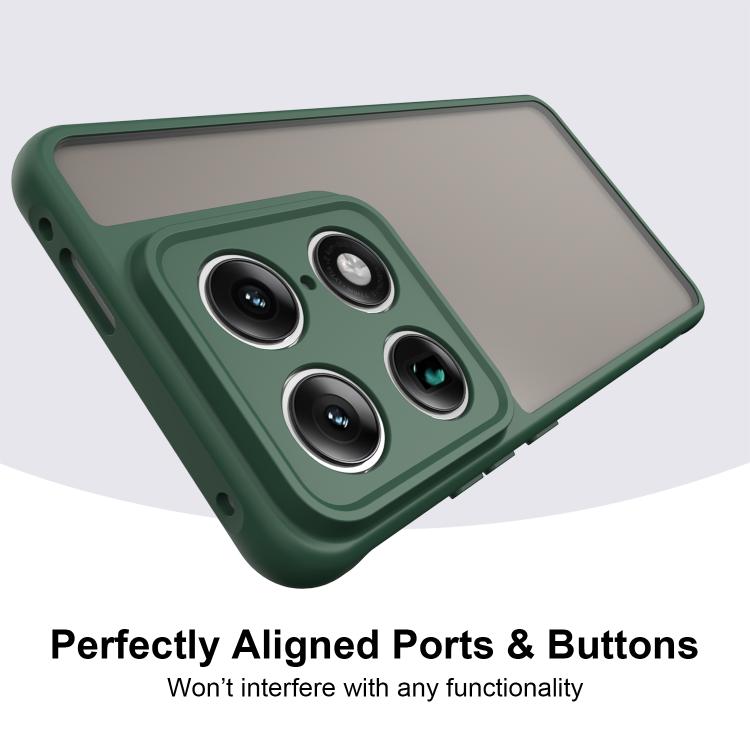 For Motorola Signature 5G Fan Dun Series TPU Hybrid PC Frosted Phone Case