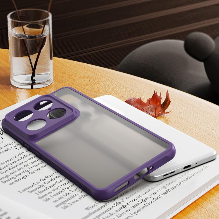 For Motorola Signature 5G Fan Dun Series TPU Hybrid PC Frosted Phone Case