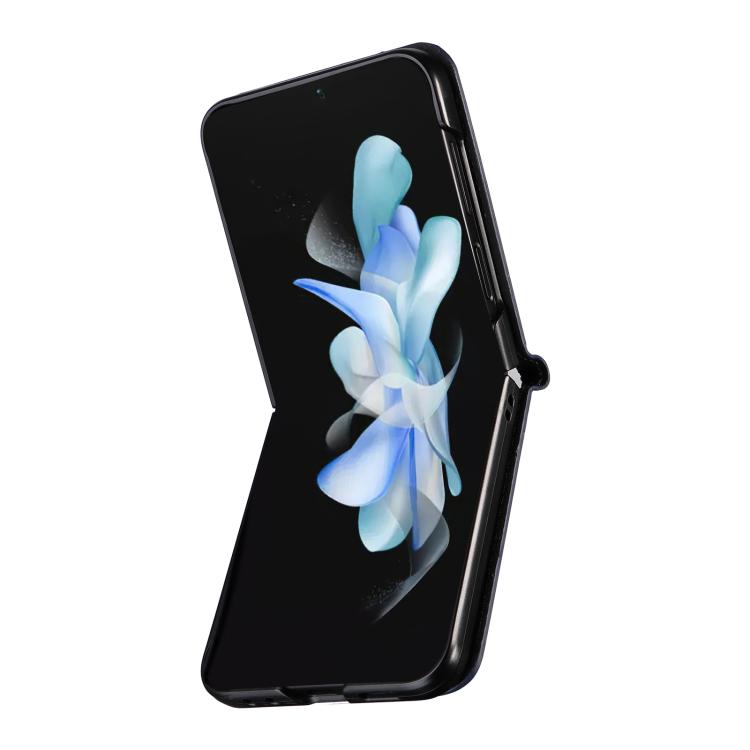 For Samsung Galaxy Z Flip6 / Flip7 FE Siamese Cubic Grid Texture Card Slot Leather Phone Case