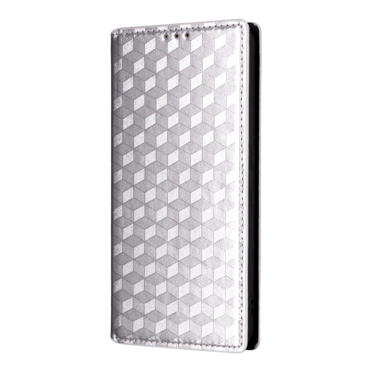 For Nothing CMF Phone 2 Pro Cubic Grid Texture Flip Leather Phone Case