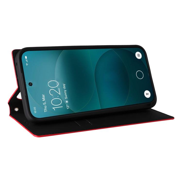 For Nothing Phone 4a Pro Cubic Grid Texture Flip Leather Phone Case
